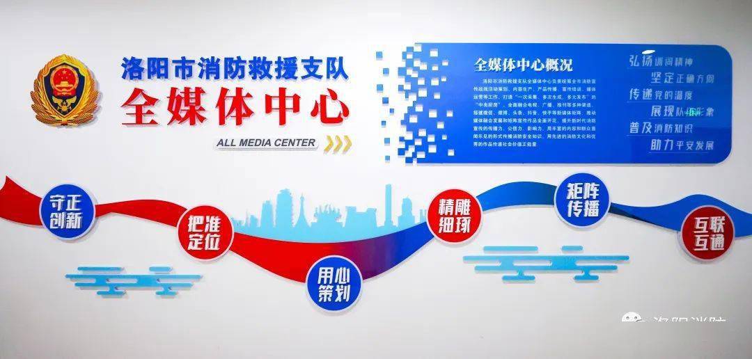 918博天堂安卓端洛阳市消防救援支队全媒体中心建成并投入使用